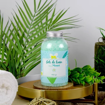 Fürdősó 450 g - Monoi illat