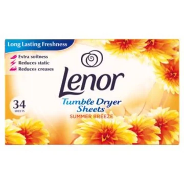 LENOR illatkendő szárítógépbe summer breeze 34 db-os