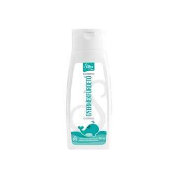 SÁBA CARE GYERMEKFÜRDETŐ ÉS SAMPON 250 ML