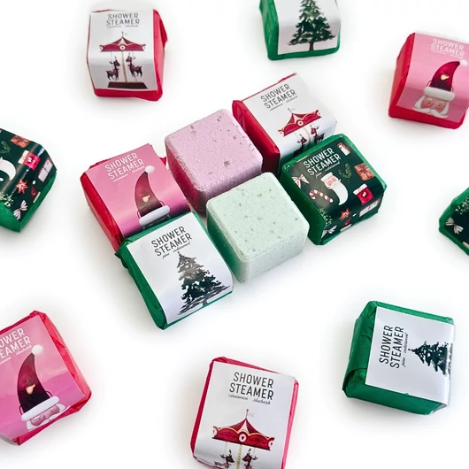Karácsonyi zuhanygőzölők, ömlesztett, 45 g | Egyedi csomagolás