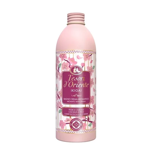TESORI D'ORIENTE fürdőkrém IKIGAI világa aromával 500 ml