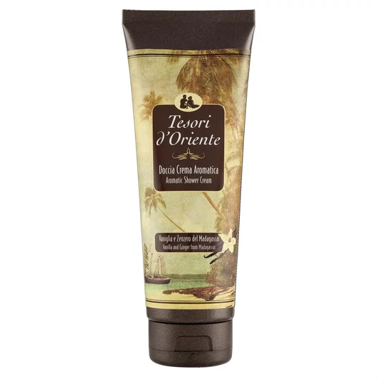 TESORI D'ORIENTE krémtusfürdő vanília és gyömbér aromával 250 ml