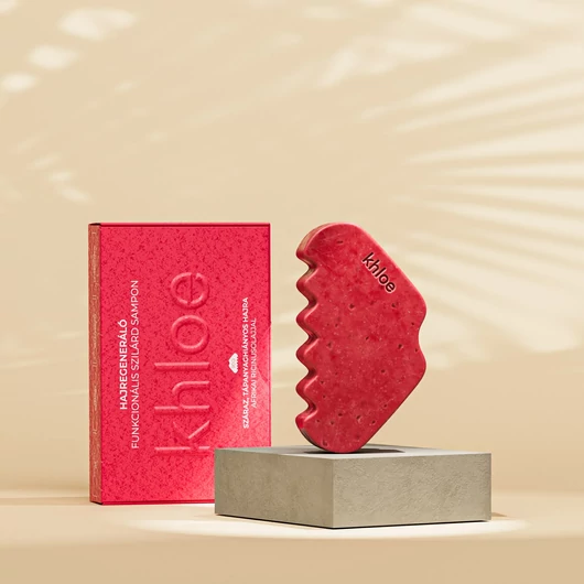 Khloe Hajregeneráló Szilárd Sampon Ricinusolajjal