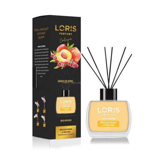 Loris lakás parfüm-frissítő Raspberry & Peach 120 ml